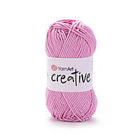 YarnArt CREATIVE (Креатив) № 230 рожевий (Пряжа бавовна, нитки для в'язання)