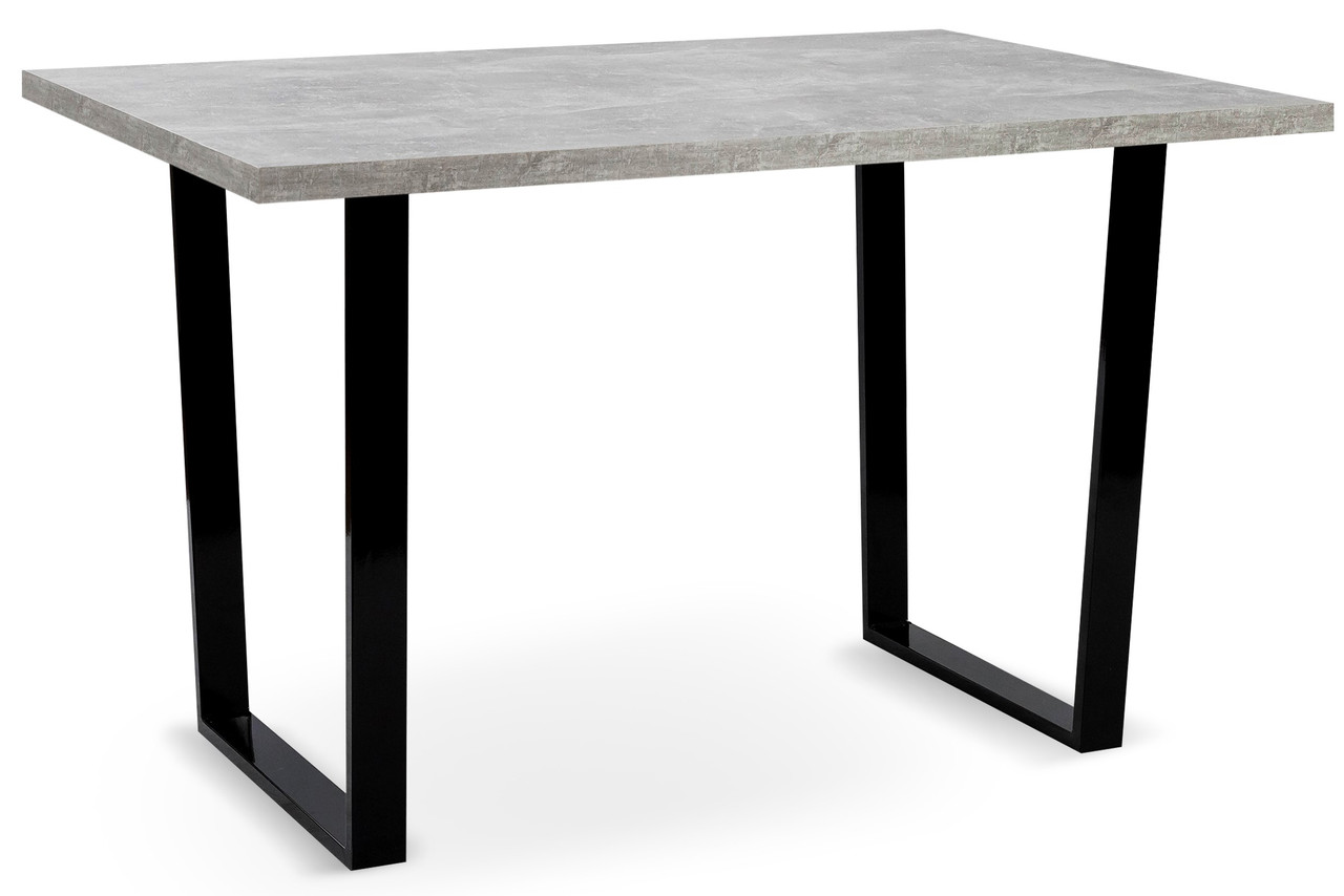 Обідній стіл Кентукі 120x80 лофт Індастріал прямокутний на металевих ніжках Мікс Мебель, фото 1