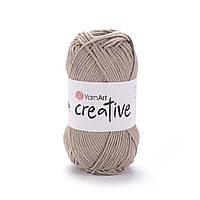 YarnArt CREATIVE (Креатив) № 234 кава з молоком (Пряжа бавовна, нитки для в'язання)