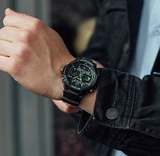 Чоловічий годинник Skmei S-Shock Green 0931 лідер продажу, фото 4