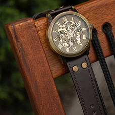 Чоловічий механічний годинник Winner Salvador, фото 2