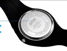 Чоловічий годинник Skmei Rubber Black II 9068, фото 6