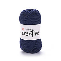 YarnArt CREATIVE (Креатив) № 241 темно-синій (Пряжа бавовна, нитки для в'язання)