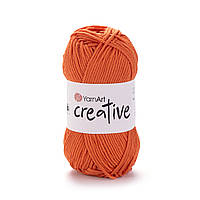 YarnArt CREATIVE (Креатив) № 242 помаранчевий (Пряжа бавовна, нитки для в'язання)
