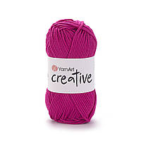 YarnArt CREATIVE (Креатив) № 243 малиновий (Пряжа бавовна, нитки для в'язання)