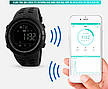 Розумний смарт годинник Smart Skmei Clever 1250 Black, фото 8
