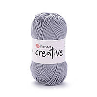 YarnArt CREATIVE (Креатив) № 244 сірий (Пряжа бавовна, нитки для в'язання)