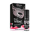 Збуджуючий гель вібратор ORGIE DUAL VIBE! - KISSABLE Strawberry Gin And Tonic 15ML, фото 3