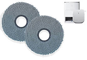 Насадки 2 шт з мікрофібри для Ecovacs Deebot X2 Omni / X2 Pro / X2