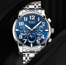 Чоловічі механічні годинники Aesop Original, фото 2