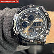 Чоловічий водостійкий тактичний годинник Skmei Molot Limited AllBlack, фото 6