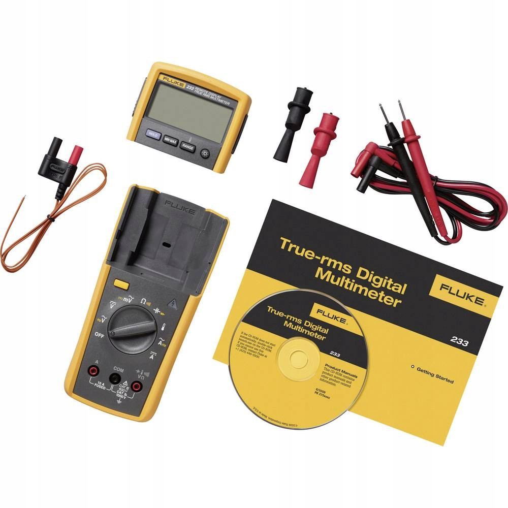 Цифровий мультиметр Fluke 233 3469334, CAT III 1000 V, CAT IV 600 V, 0.1 mV - 1000 V, 0.001 - 10 A