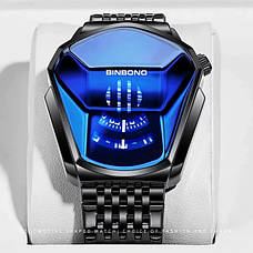 Чоловічій годинник Hemsut Binbono Black, фото 2