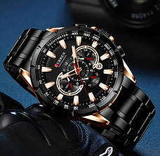 Чоловічий годинник Curren Bastion, фото 2