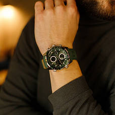 Чоловічий годинник Naviforce Fly ArmyGreen надійність точність довговічність, фото 3