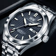 Чоловічий механічний годинник Carnival Carbon 24 каменя, фото 2