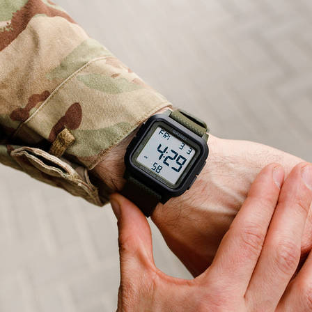 Чоловічий водостійкий тактичний годинник Skmei Chess, фото 1