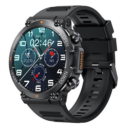 Розумний смарт годинник Smart Storm Black, фото 1