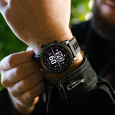 Розумний смарт годинник North Edge CrossFit GPS Black з компасом, фото 4