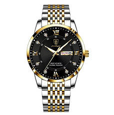 Чоловічий годинник Hemsut Poedagar, елегантний надійний точний, фото 2