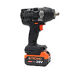 Гайковерт акумуляторний Stromo AWA25 600 Нм + Акумуляторна болгарка безщіткова Stromo AGA216, фото 3