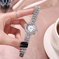 Годинник жіночий CL Queen Silver браслет у подарунок, фото 4