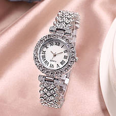 Годинник жіночий CL Queen Silver браслет у подарунок, фото 5