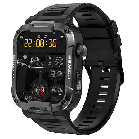 Розумний смарт годинник Smart Western Nano Black, фото 1