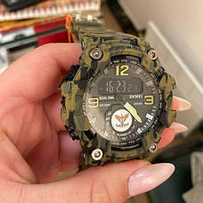 Чоловічий водостійкий тактичний годинник Skmei Brave з Вашим Лого, фото 3