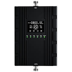 Репітер підсилювач мобільного зв'язку 3G/4G та інтернету Lintratek AA20 800/900/1800/2100/2600 МГц для дому та офісу