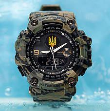 Годинник чоловічий водостійкий тактичний Besta United, фото 2