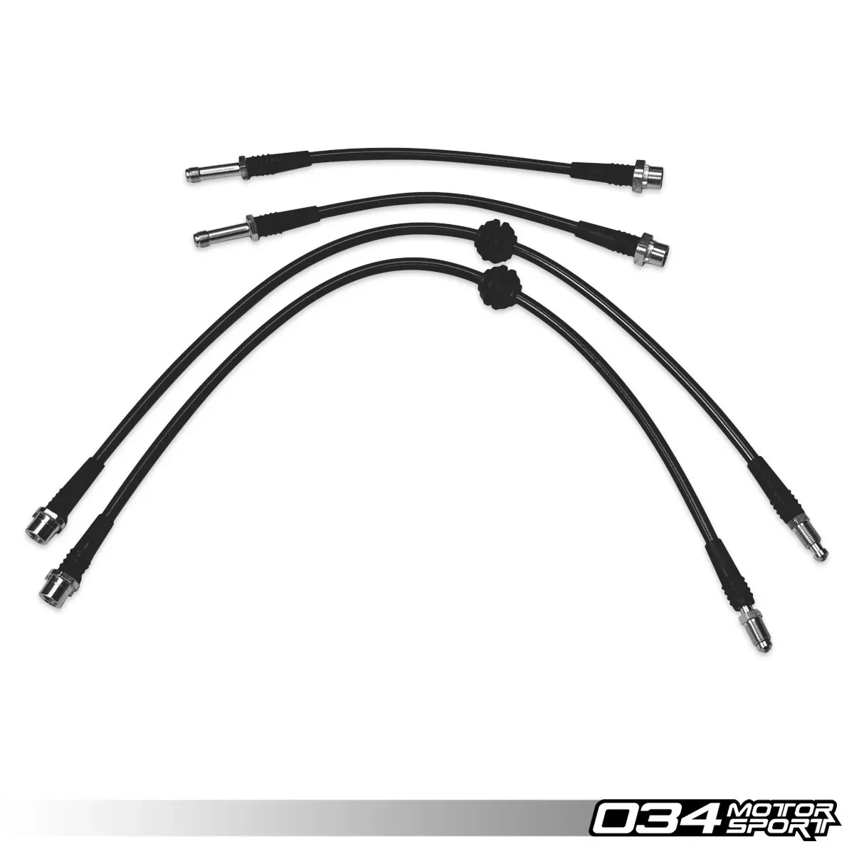 Комплект армованих гальмівних шлангів 034motorsport G80/G82 BMW M3/M4