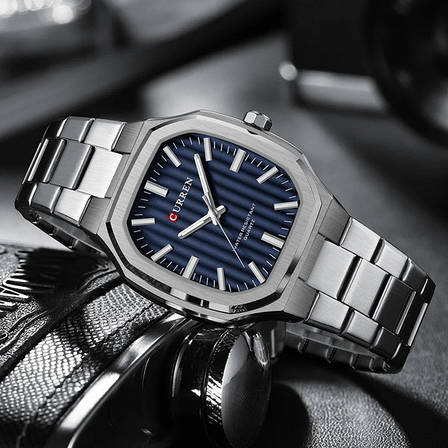 Чоловічій годинник Curren Quadro, фото 1