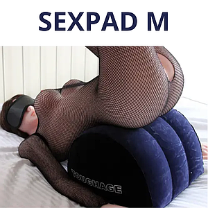 Подушка для сексу напівкругла SEXPAD M з отвором для вібратора або фалломітатора