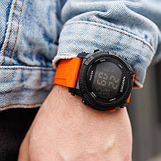 Чоловічий годинник Naviforce Europe Orange тактичний водостійкий, фото 4