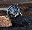 Чоловічий смарт годинник Smart Delta K52 Black Rubber, 2 ремінці, фото 11