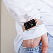 Розумний смарт годинник Smart Mioband Nano+ Gold, 2 ремінці, фото 6