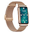 Розумний смарт годинник Smart Mioband Nano+ Gold, 2 ремінці, фото 7