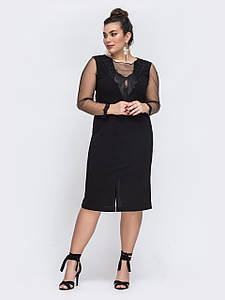 Сукня жіноча святкова елегантна на вихід чорна