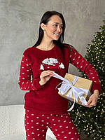 Ніжна мʼяка піжама. Красиві домашні костюми. Нічний одяг., фото 3