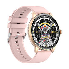 Розумний смарт годинник Smart Holiday Gold Rubber, 2 ремінці, фото 3