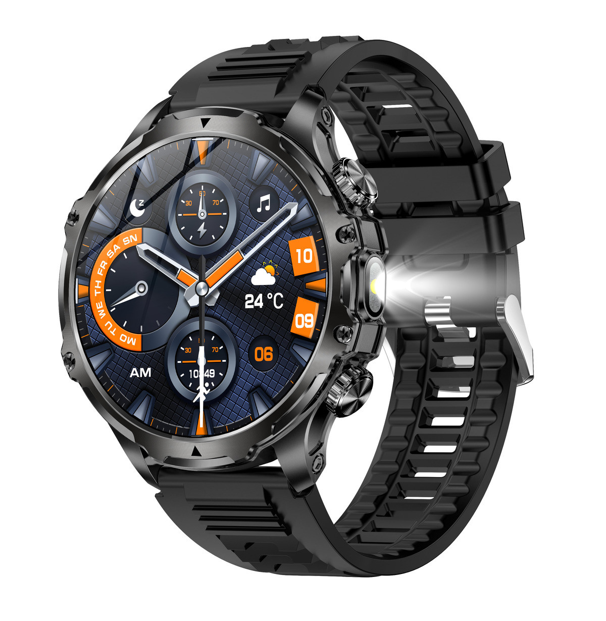 Розумний смарт годинник Smart Turbo Power Rubber, 2 ремінці