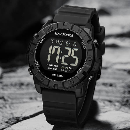 Чоловічий водостійкий тактичний годинник Naviforce Professional, фото 1