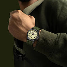 Чоловічий тактичний годинник Cheetah Command Green командирський, фото 3
