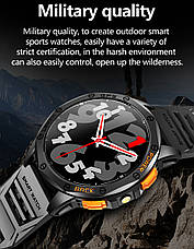 Розумний смарт годинник Smart GPS Max ArmyGreen, 2 ремінці, фото 4