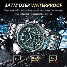 Чоловічий годинник Poedagar Avalon,надійність точність презентабельність, фото 5