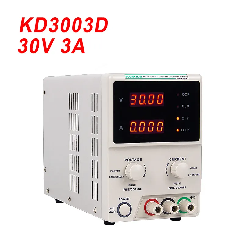 Лабораторный блок питания Korad KD3003D 30V 3A трансформаторный ...