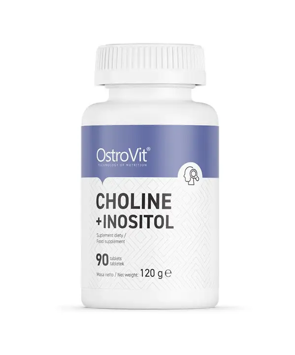 Холін і інозитол OstroVit Choline + Inositol 90 таблеток