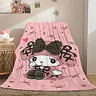 Плюшевий плед ковдру Санріо Мелоді Sanrio HelloKitty 100х150 см, фото 3