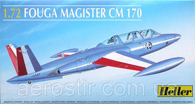 FOUGA MAGISTER CM 170 1/72 HELLER